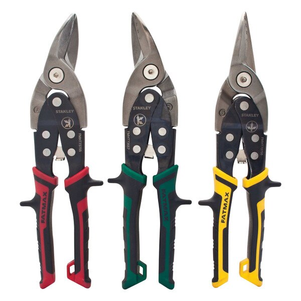 3 pc STANLEY FATMAX Aviation Snips